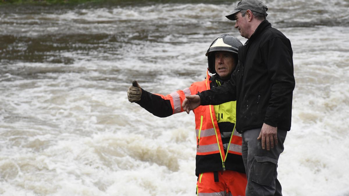 Once carreteras cerradas por inundaciones en Castilla y León y 54 tramos de la Cuenca del Duero en aviso