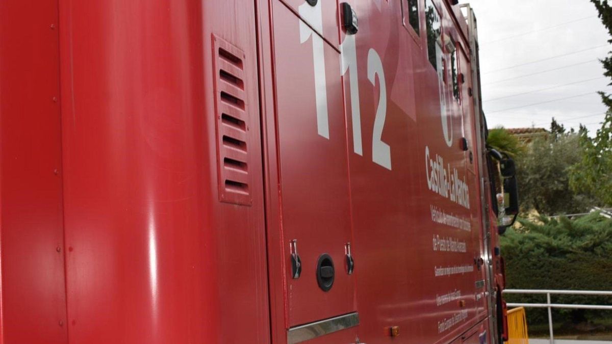 Un vehículo del Servicio de Atención y Coordinación de Urgencias y Emergencias 112 de Castilla-La Mancha