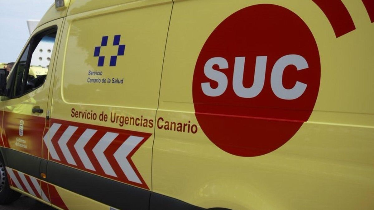 Heridas tres personas tras la salida de vía de un vehículo en La Orotava