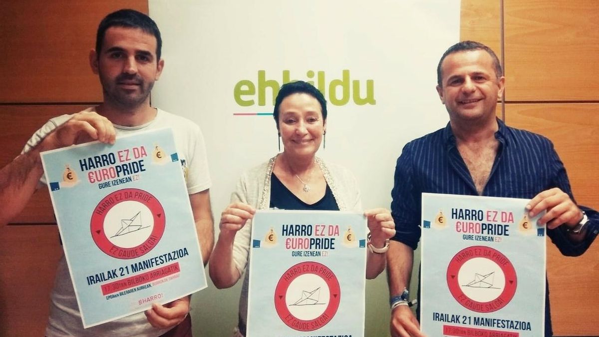 EH Bildu Bilbao critica la "utilización" del colectivo LGTBIQ+ por parte del Ayuntamiento como "mero reclamo turístico"