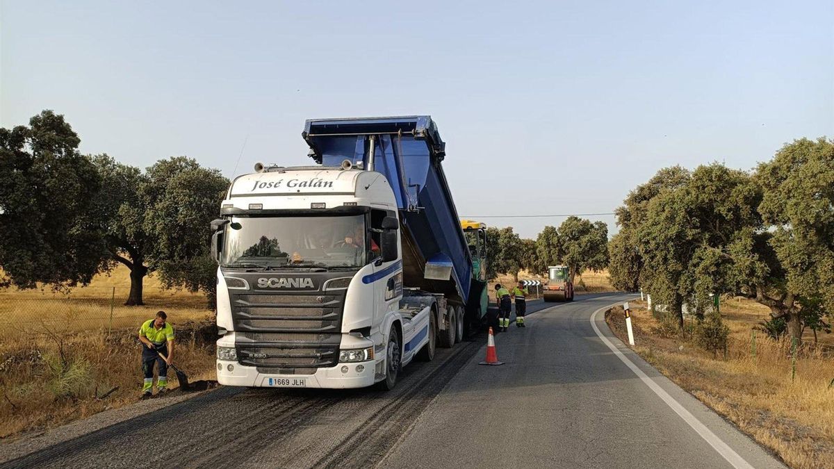 La Junta mejora la seguridad vial en la A-435 con una inversión de más de 175.000 euros