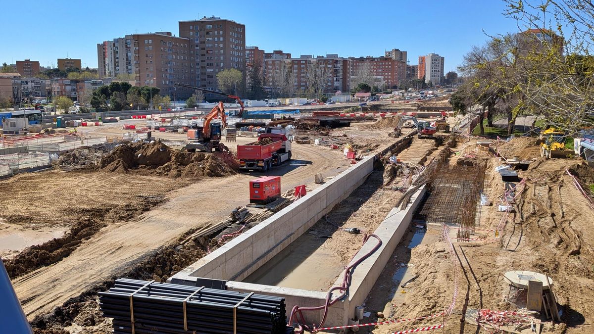 Futura salida a la carretera de Boadilla en la A-5