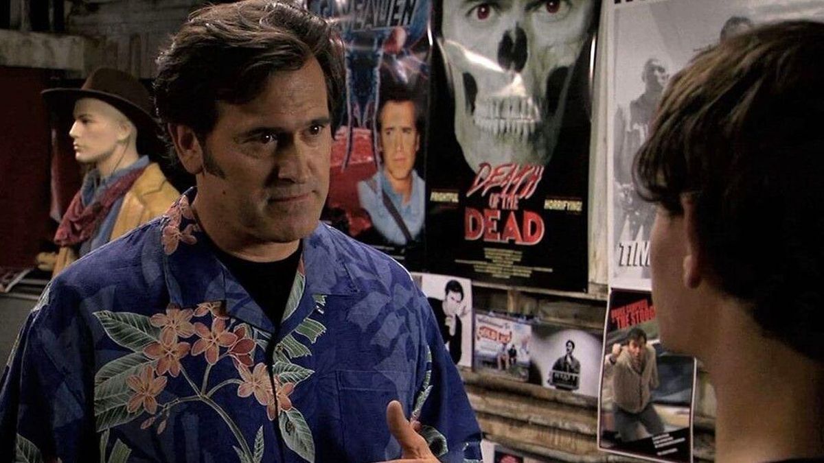 Bruce Campbell en 'Posesión demencial'