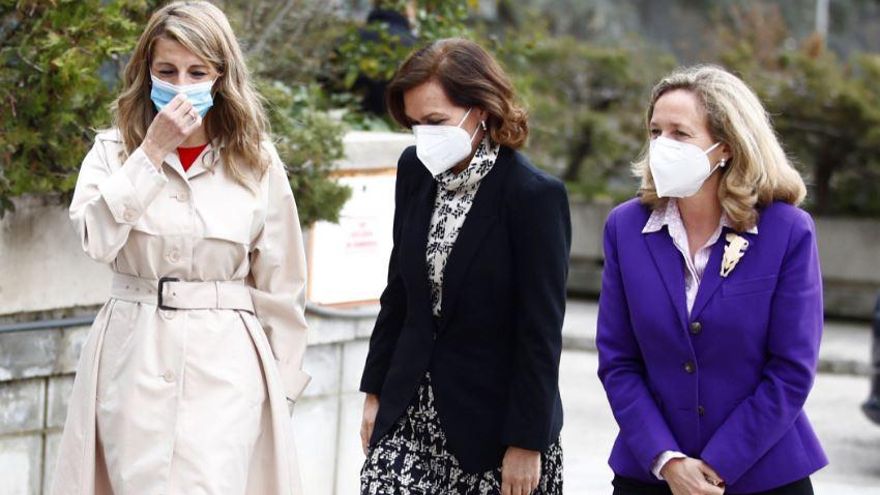 Unidas Podemos acepta la vicepresidencia tercera para blindar a Díaz en Trabajo