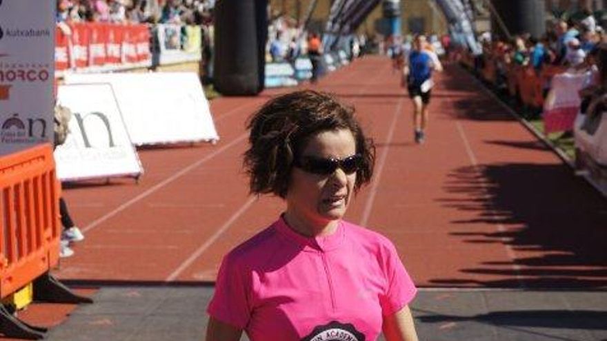 Pilar González, ganadora en categoría femenina.