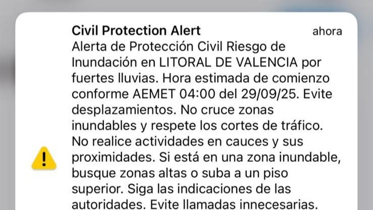 El protocol de l'Es-Alert l'existència del qual nega Mazón està en poder de la jutgessa i establix que el seu enviament “és territorial"