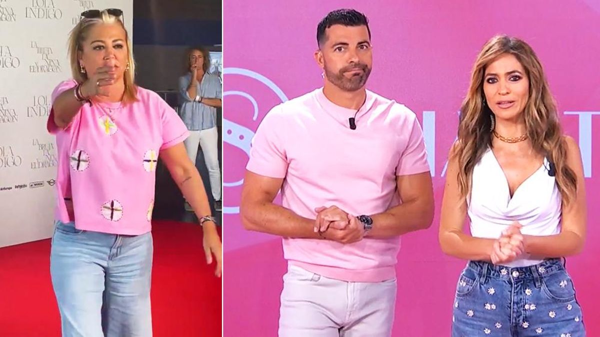 Belén Esteban se encara al equipo de 'Socialité' en un photocall: "¿Me podéis explicar por qué no nos grabáis?"