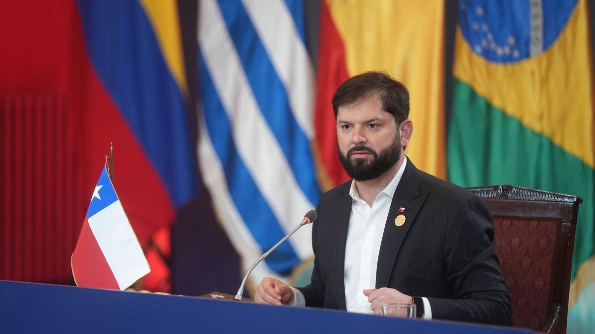 Gabriel Boric, presidente de Chile.