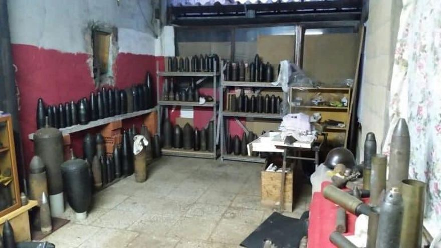 Artificieros de la Guerra Civil en pleno siglo XXI: la Ertzaintza localiza un centenar de explosivos antiguos cada año