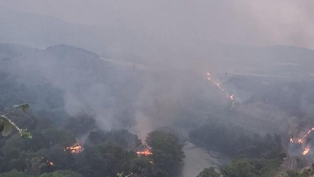 Incendio en Gimileo el pasado martes
