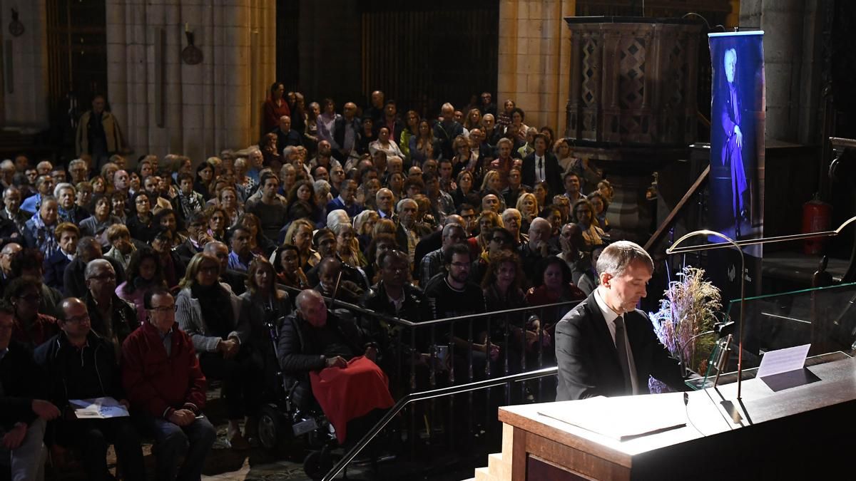 Un concierto abarrotado en la Catedral de León en el exitoso festival internacional que sumó 36 ediciones, archivo.