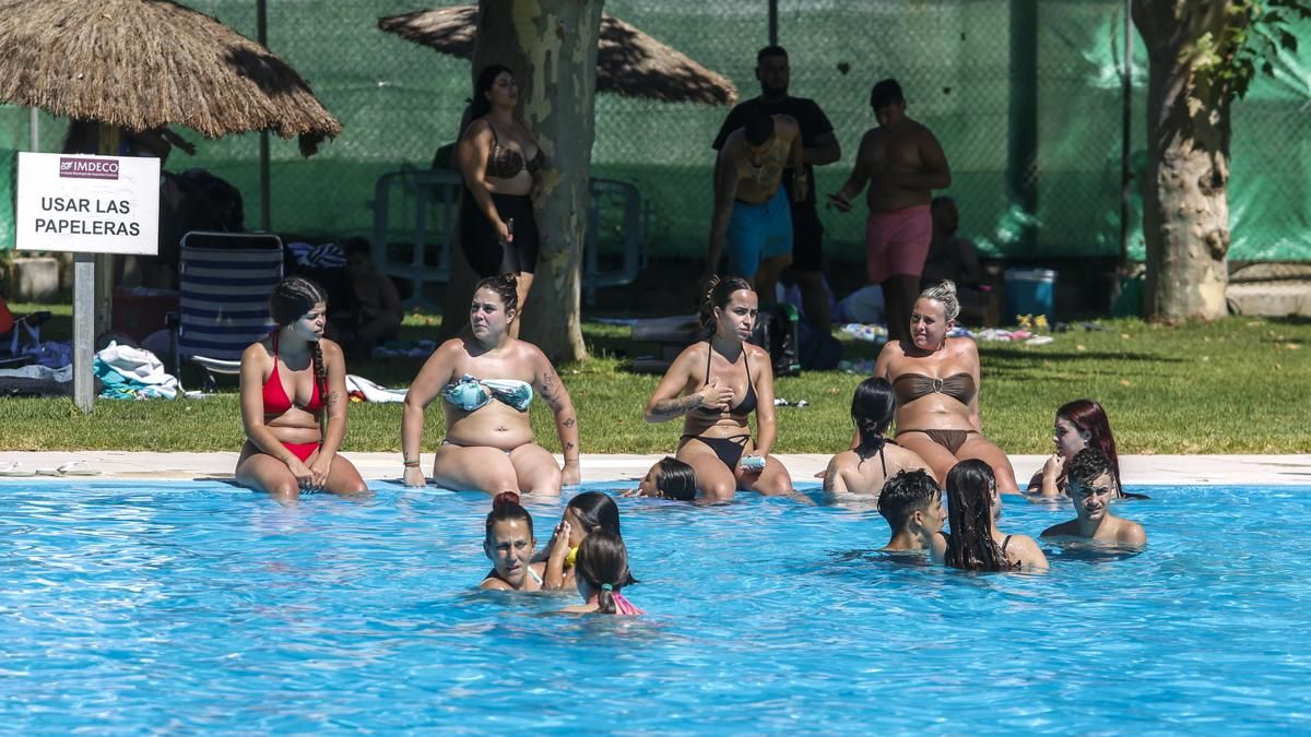Apertura de la piscina de la Fuensanta