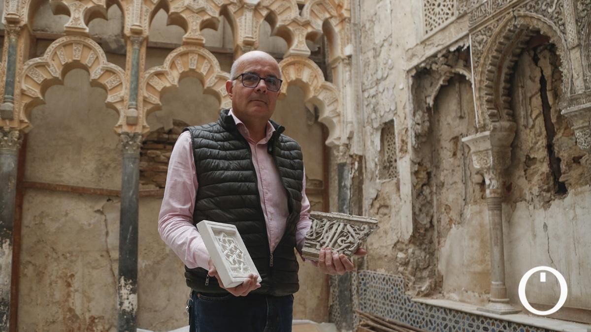 Daniel Garzón, en el histórico estudio fotográfico de Rafael Garzón