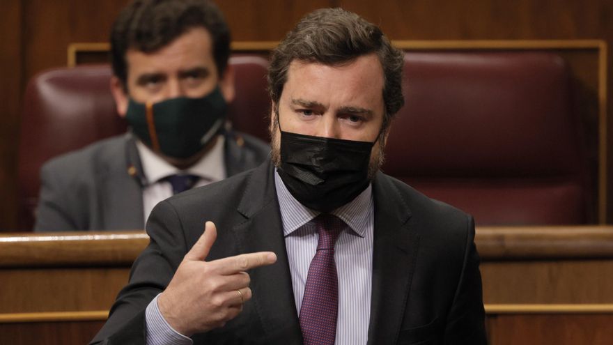 El portavoz de Vox en el Congreso, Iván Espinosa de los Monteros