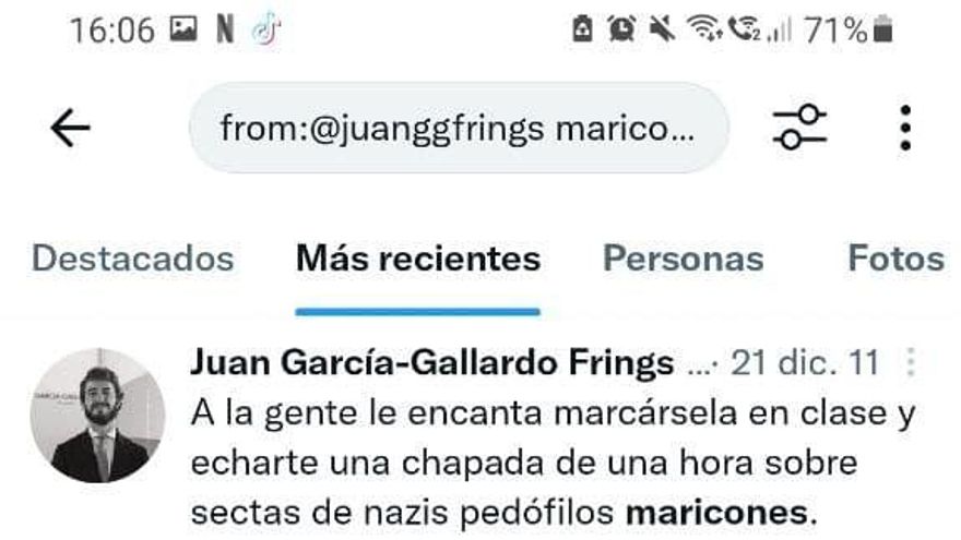 El candidato de Vox en Castilla y León y sus tuits contra el feminismo, los inmigrantes, los homosexuales y el PP