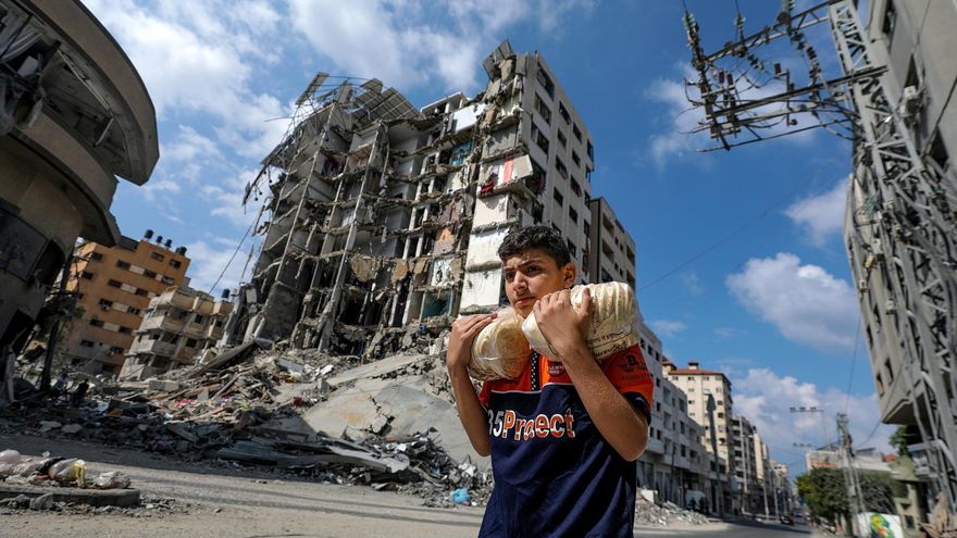 Biden viaja a Israel mientras la diplomacia internacional trabaja a contrarreloj para introducir ayuda humanitaria en Gaza