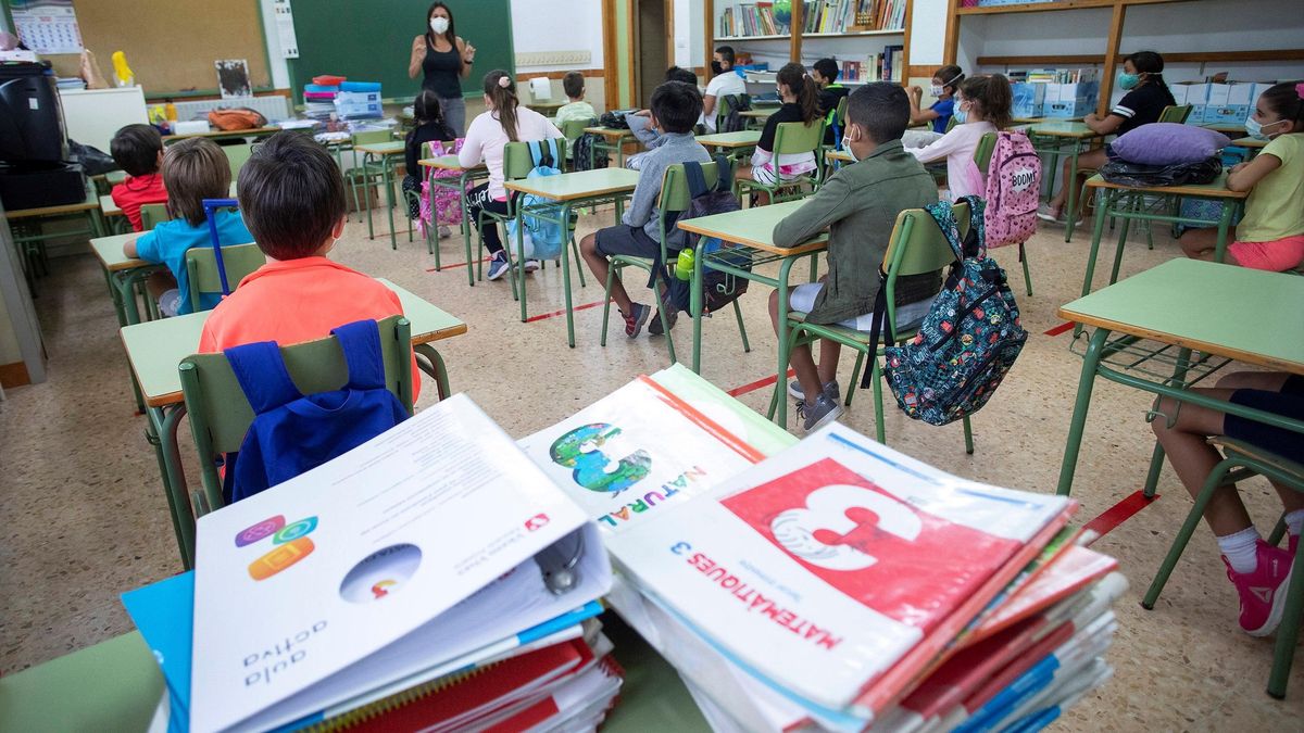 Alumnos durante una clase