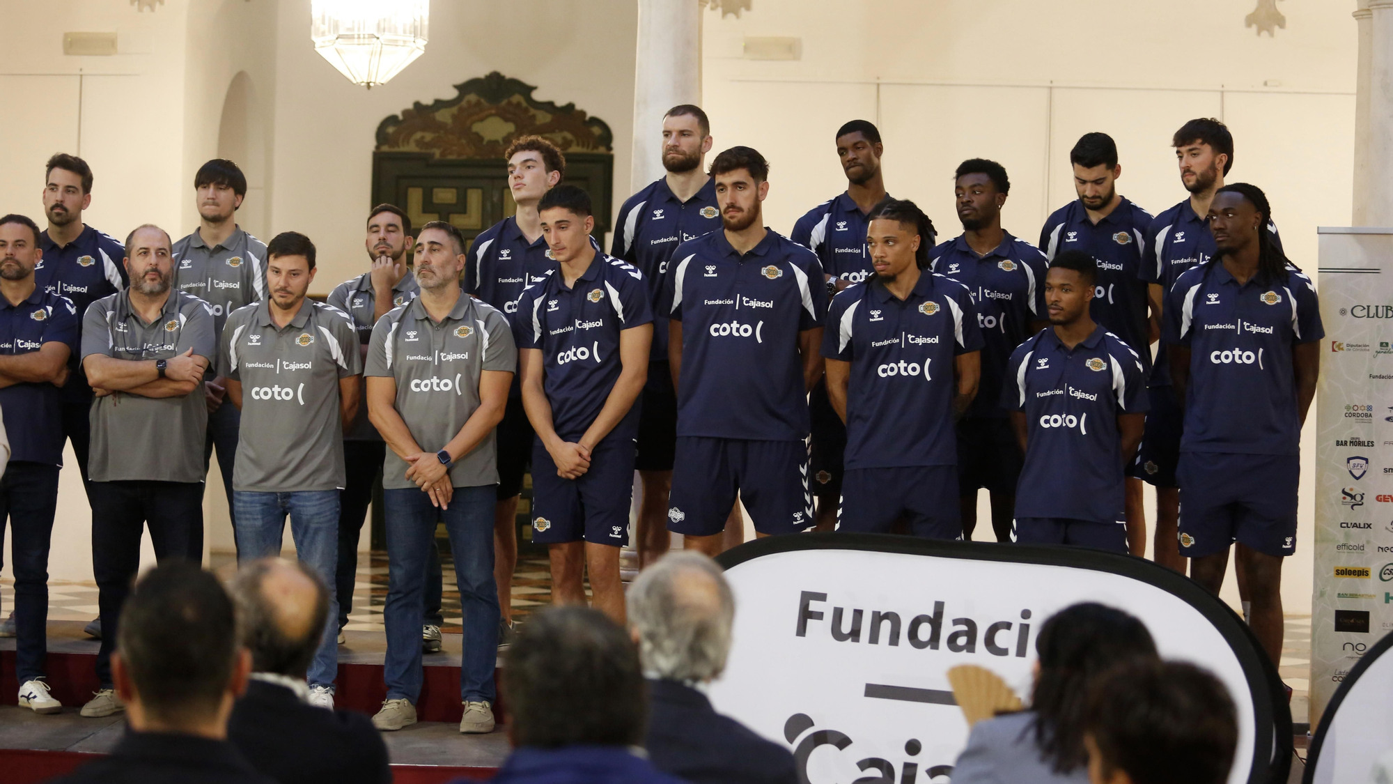 Presentación de los equipos del Cajasol Coto Córdoba CB