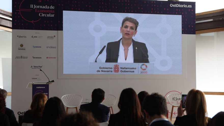 Chivite asegura que la guerra en Ucrania ha acelerado “varios lustros” la economía circular en Europa