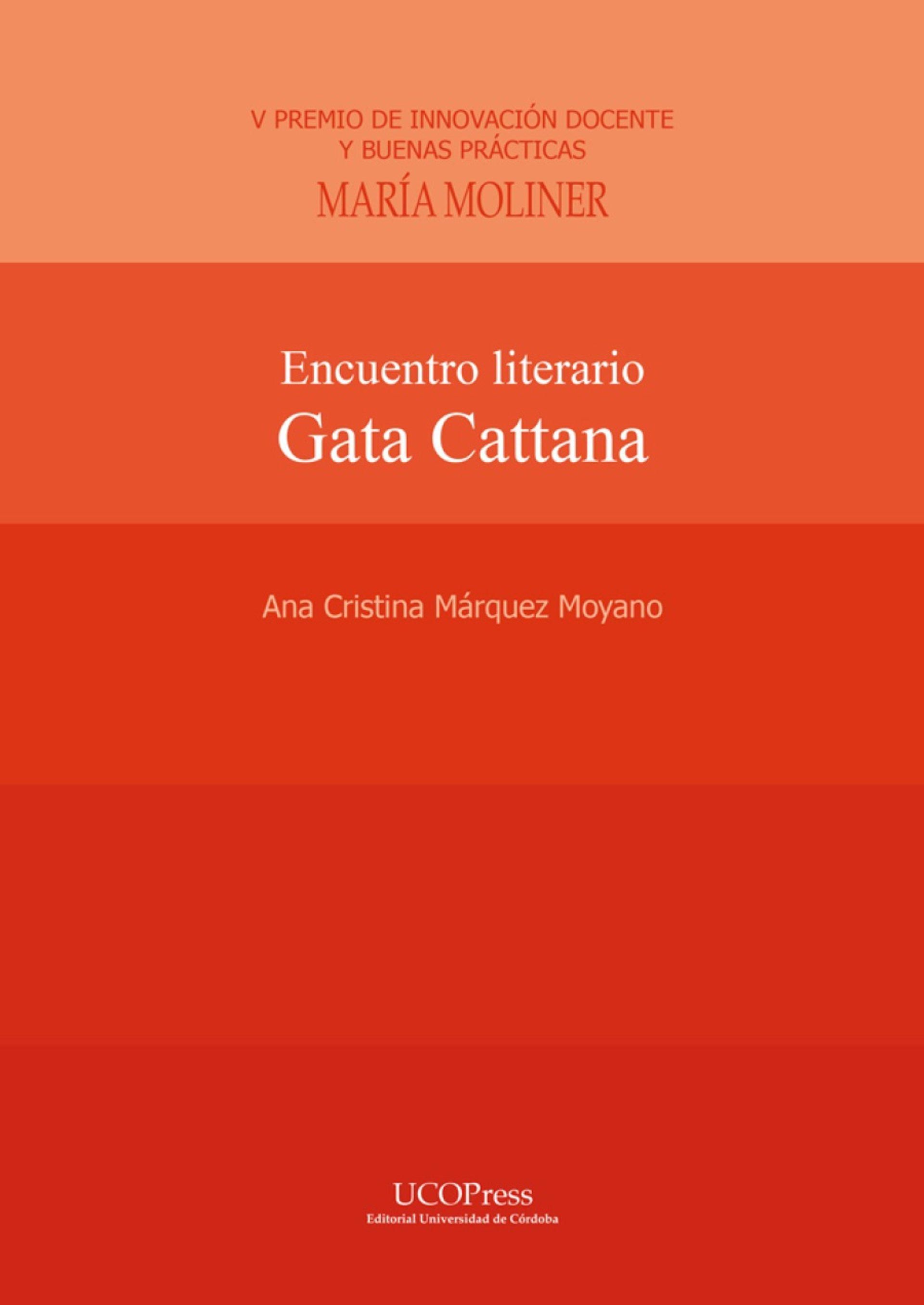 El libro 'Encuentro literario Gata Cattana'.