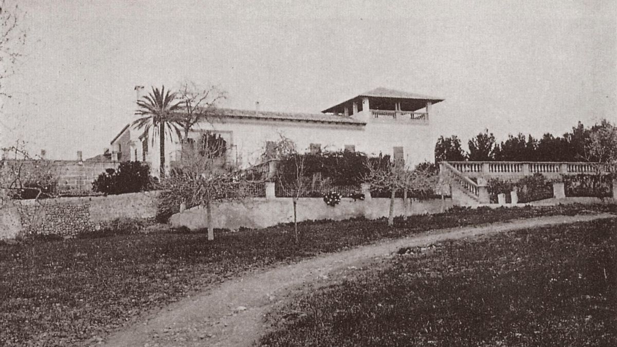 Imagen de la possessió en 1925