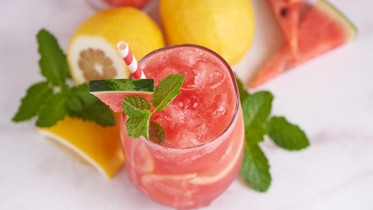 Bebida refrescante de sandía