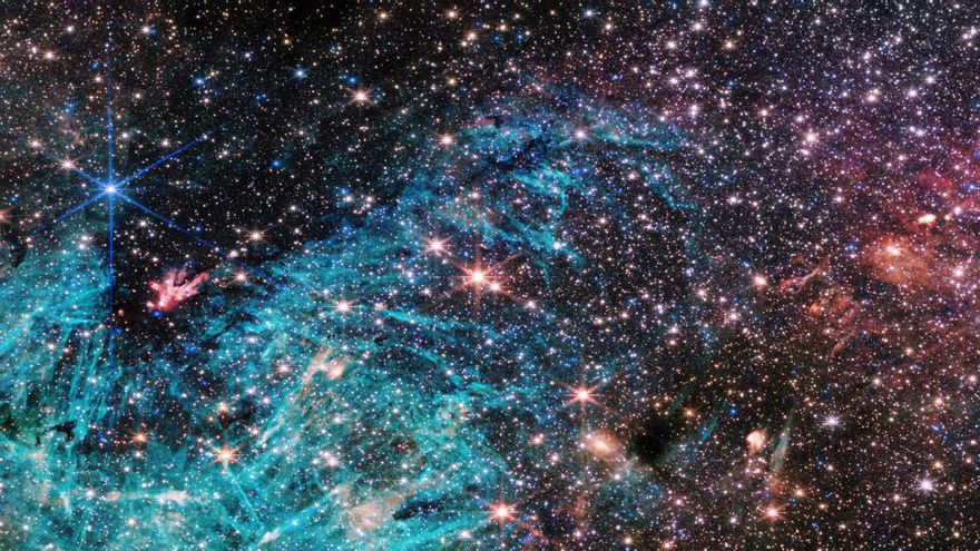 Revelan cómo se forman las estrellas en una de las regiones más extremas de la galaxia