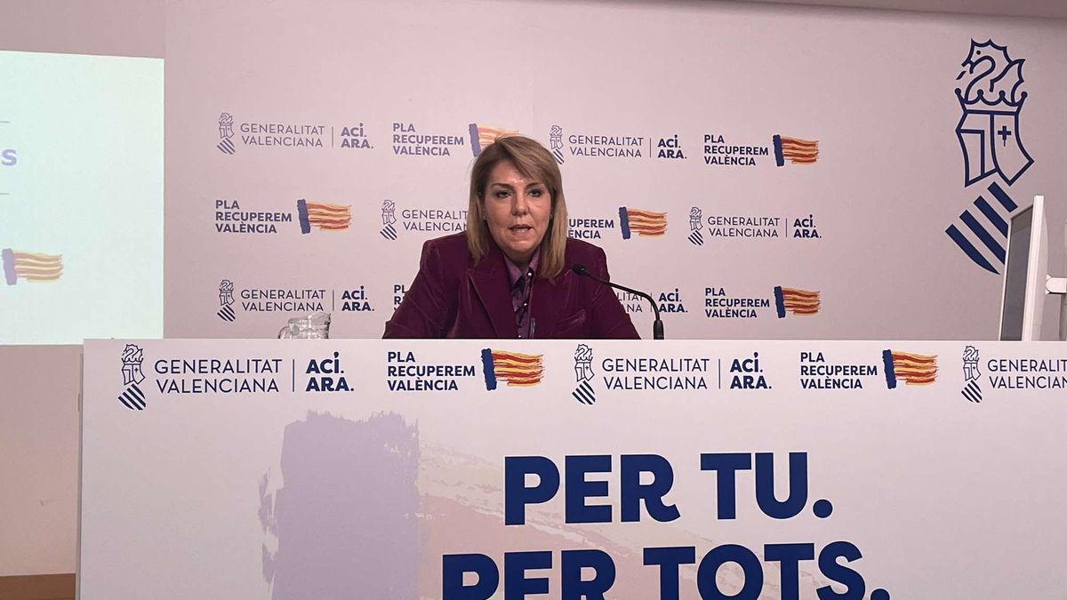 La vicepresidenta y portavoz del Gobierno valenciano, Susana Camarero.