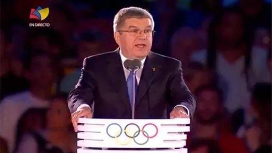 Así tradujo 'libremente' una televisión venezolana el discurso del presidente del COI