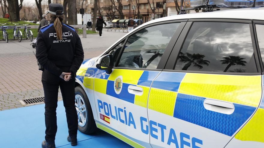 Ocho policías heridos y tres personas detenidas en una persecución entre Madrid y Getafe