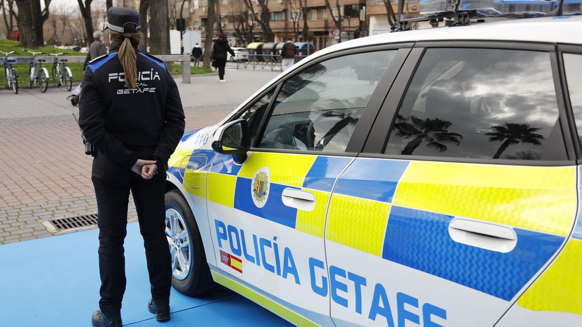 Ocho policías heridos y tres personas detenidas en una persecución entre Madrid y Getafe