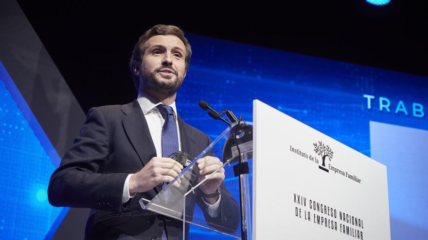 Casado anuncia que maniobrará para que Bruselas tumbe la derogación de la reforma laboral