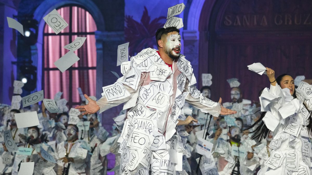 'Trapaseros', primer premio de Interpretación del Concurso de Murgas 2026 de Santa Cruz de Tenerife