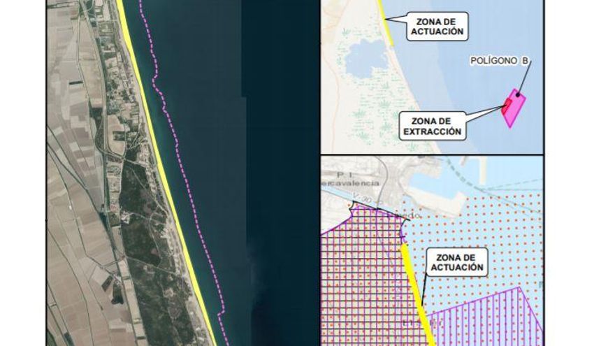 El Gobierno pretende reparar las playas del sur de Valencia engullidas por el mar con una fórmula que "supondrá mayor erosión"