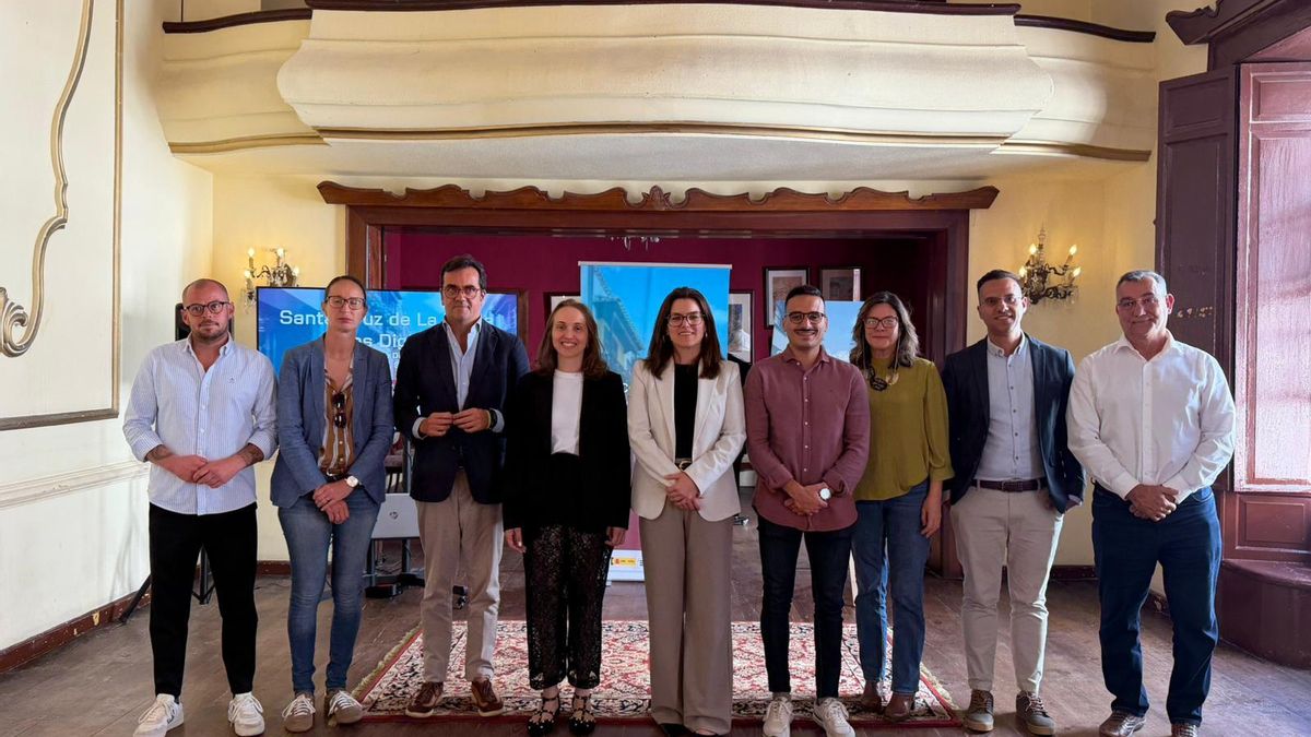 Presentación del proyecto ‘Santa Cruz de La Palma es Digital’.