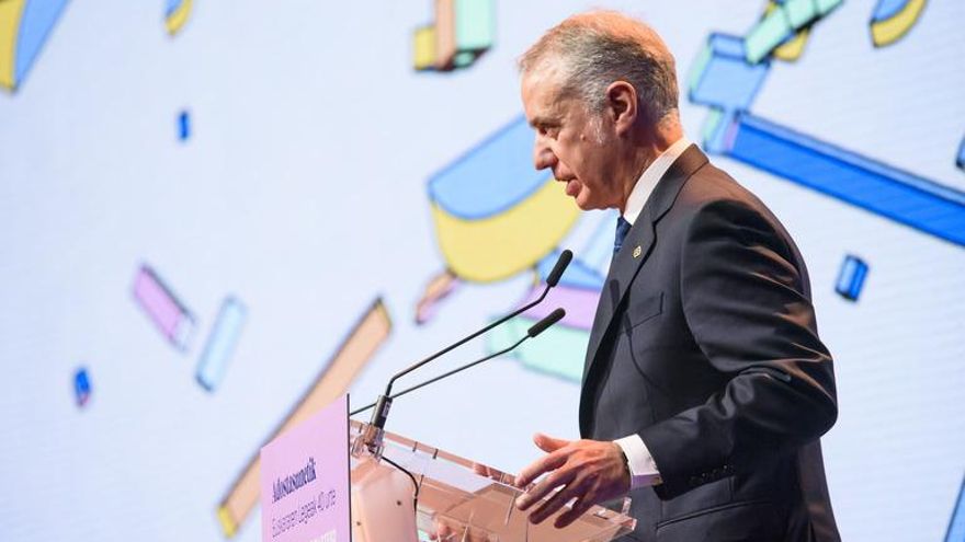Urkullu, sobre el euskera: "Sigue siendo necesaria, cuarenta años después, valentía para los nuevos retos"