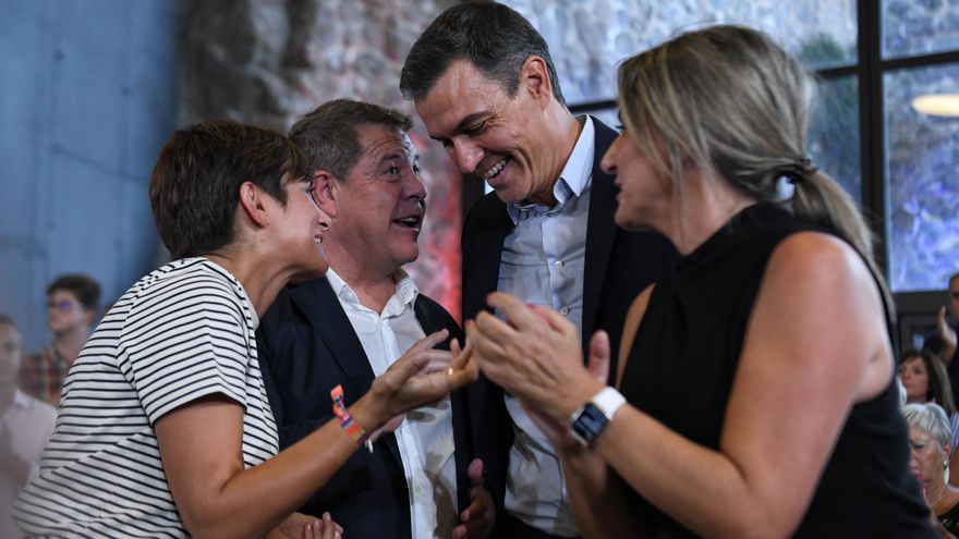 García-Page con Pedro Sánchez en Toledo el 15 de septiembre.