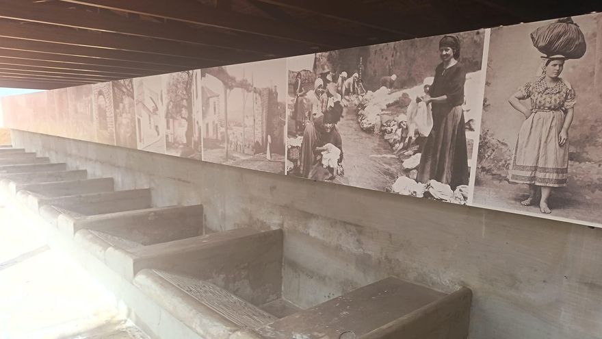 Lavaderos de San Francisco, donde se lavaba con el agua de la red hidráulica de los trece molinos orotavenses. Álvaro Morales