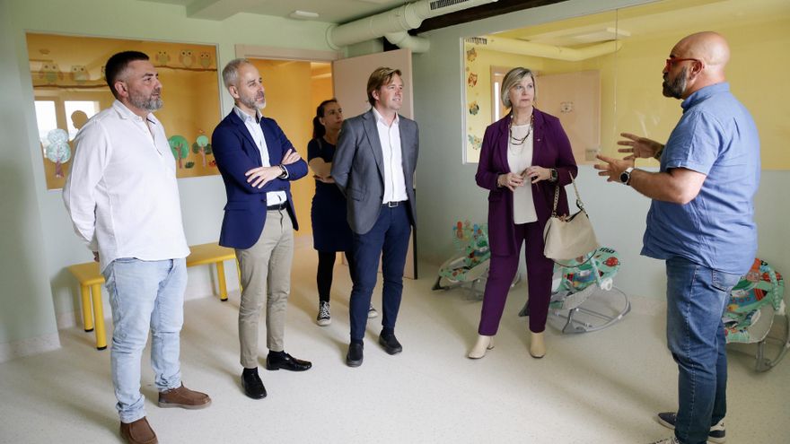 La futura escuela de Educación Infantil de Reocín celebra una jornada de puertas abiertas