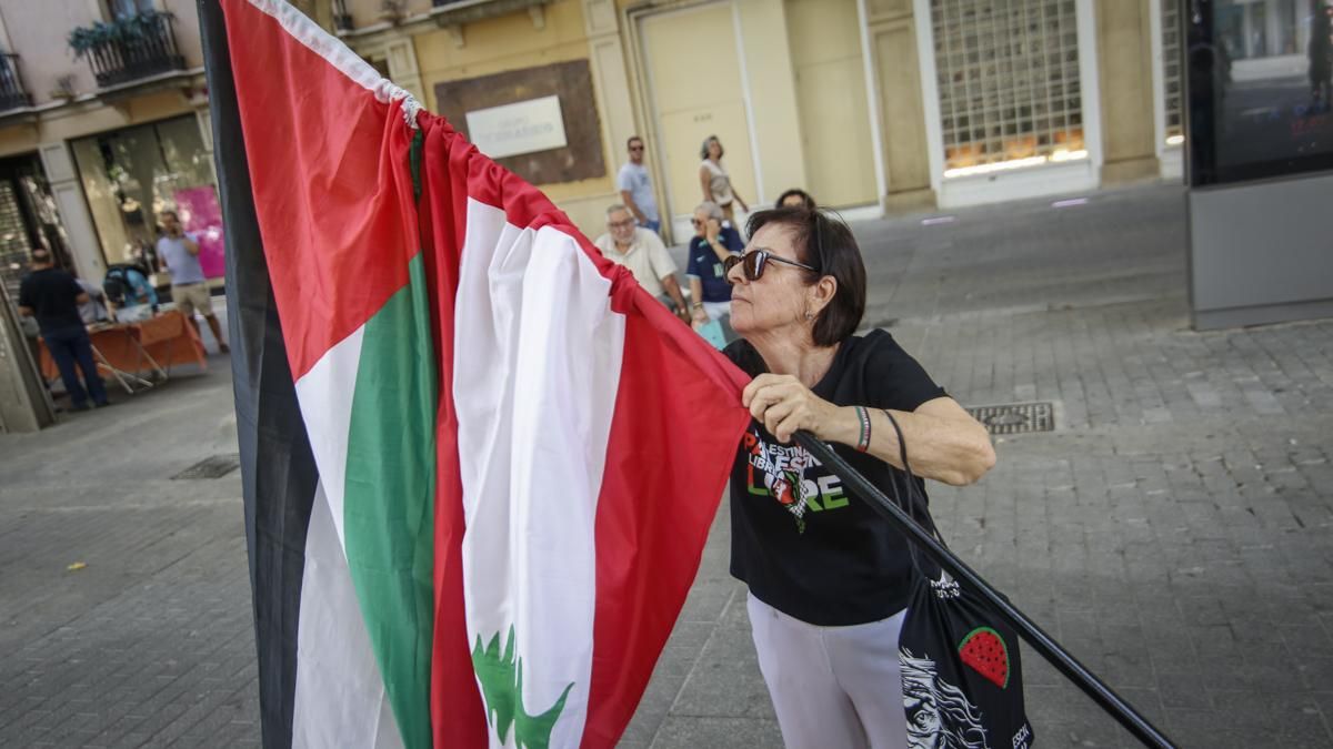 Manifestación solidaridad con Palestina