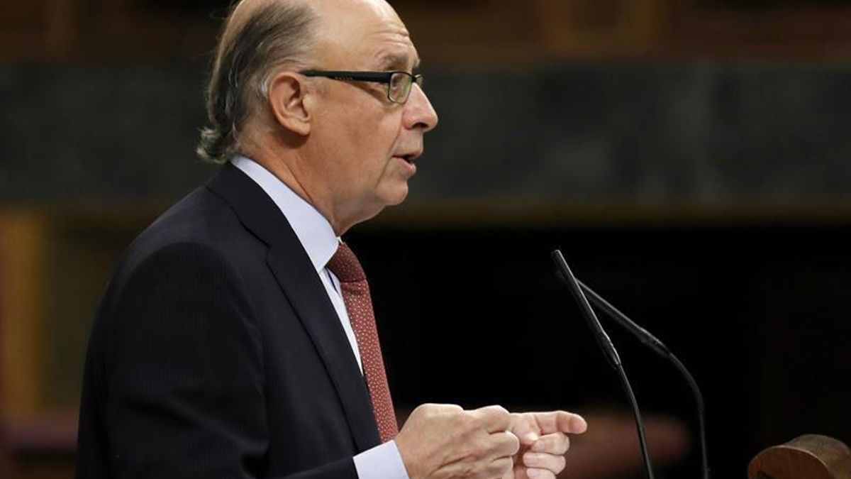 El ministro de Hacienda y Función Pública, Cristóbal Montoro