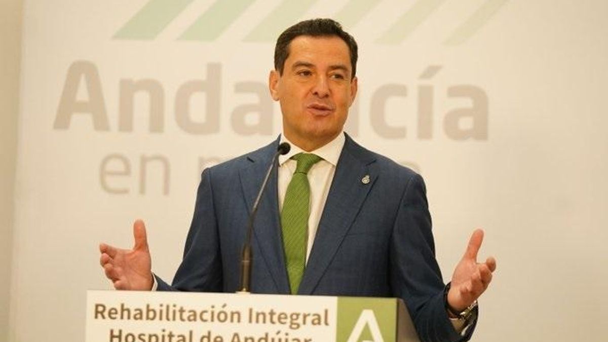 El presidente de la Junta, Juanma Moreno.