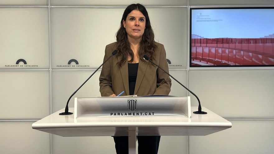 La portavoz de Junts en el Parlament, Mònica Sales