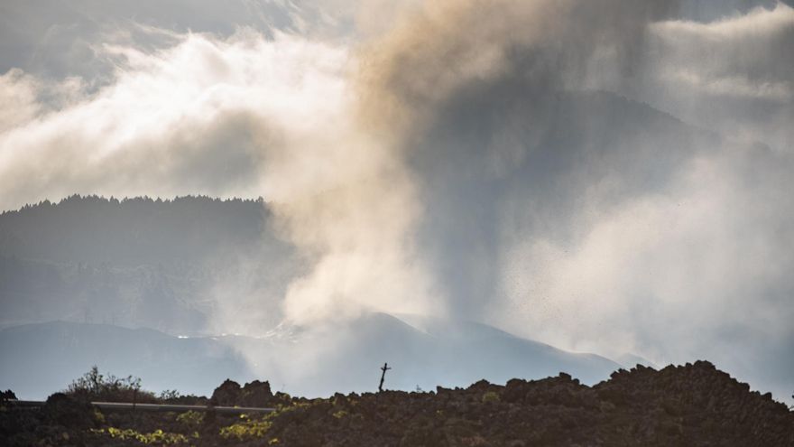 Avance de la lava en La Palma. / FOTO: Abián San Gil Hernández
