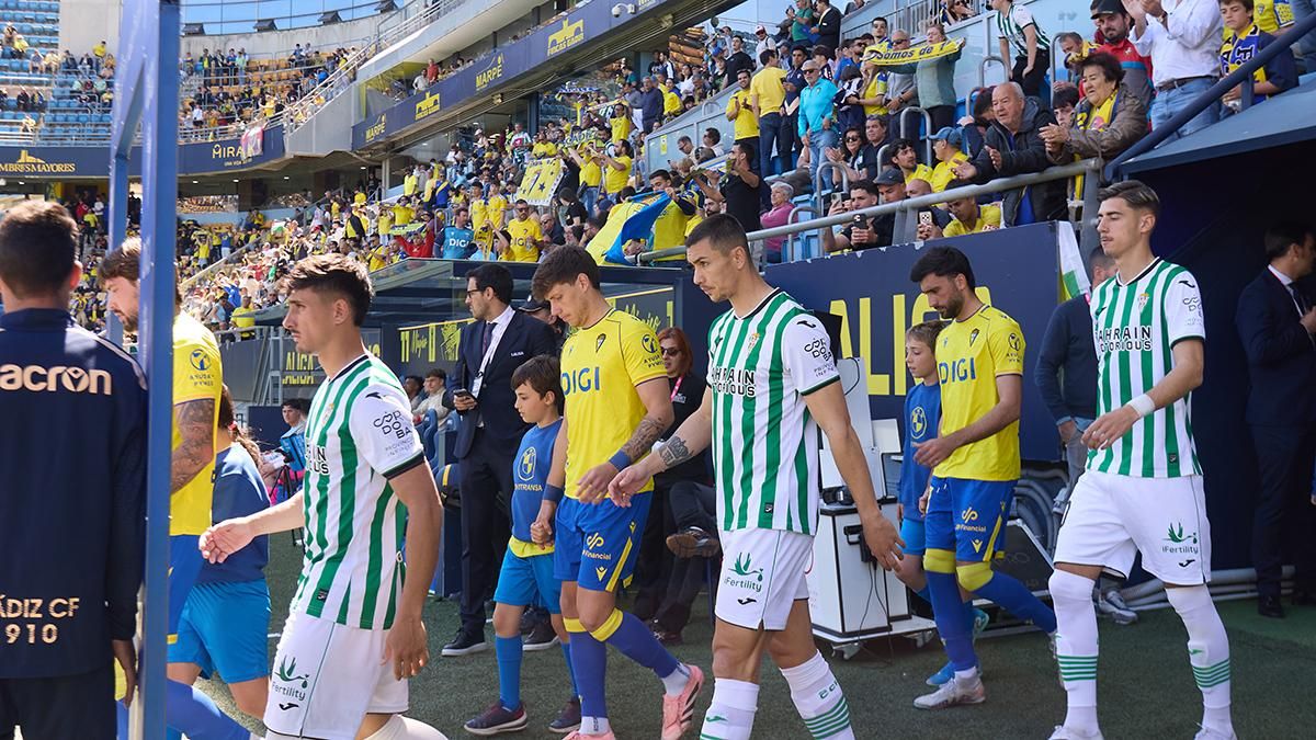 Las imágenes del Cádiz CF - Córdoba CF