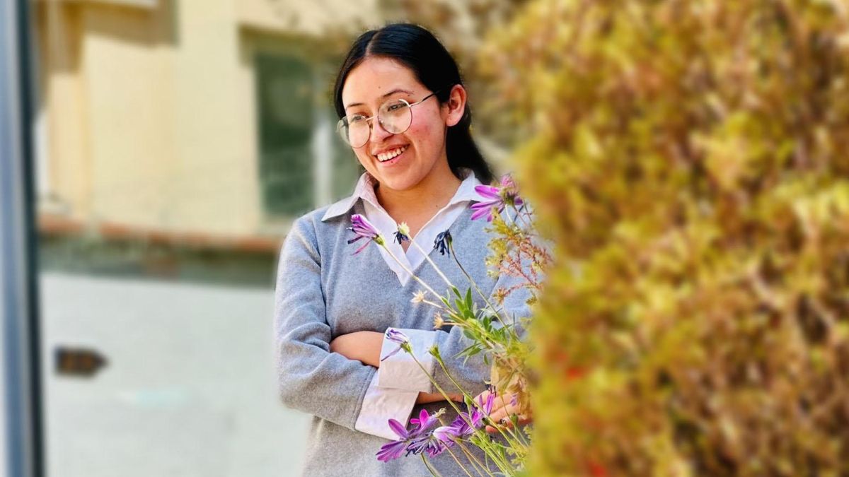 María del Cielo Galindo, reconocida por realizar su trabajo de fin de Máster en quechua en la Universidad pública vasca