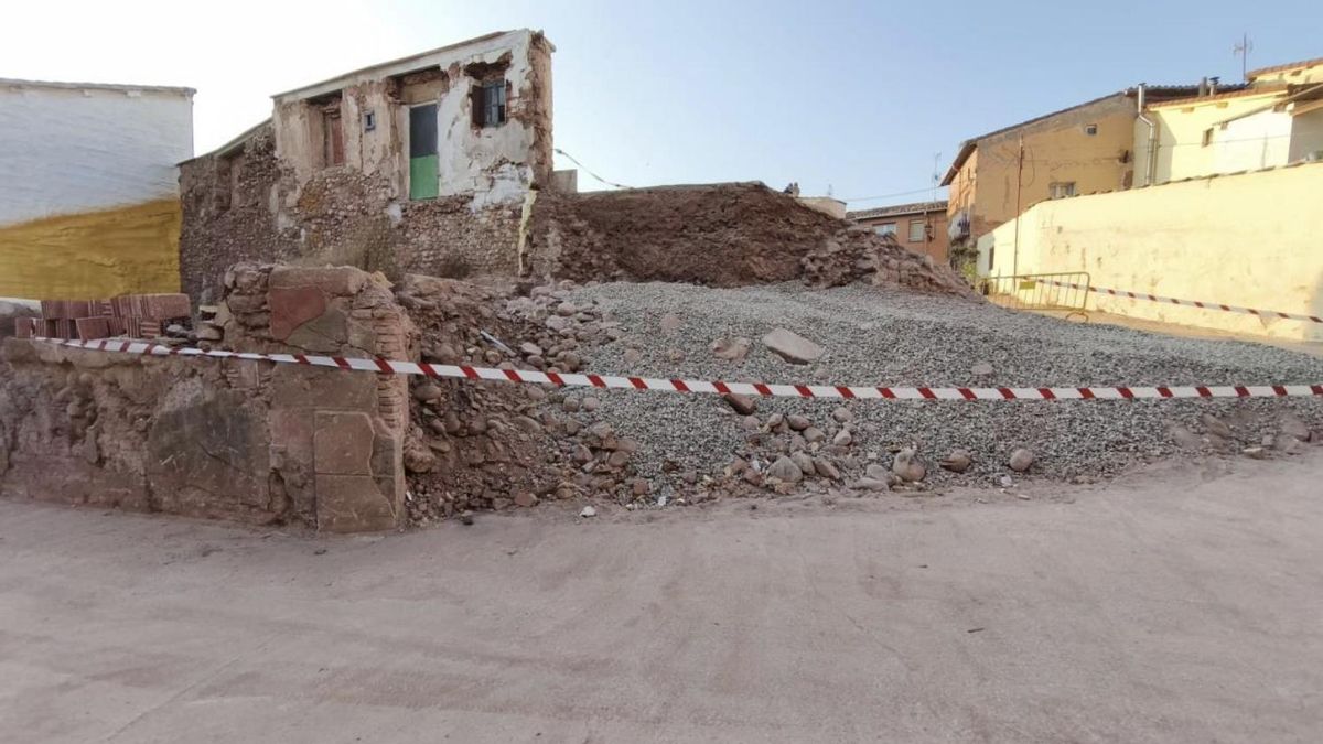 Denuncian la demolición en Huércanos del 'Arca de la Misericordia', un inmueble del siglo XVII incluido en la Lista Roja del patrimonio