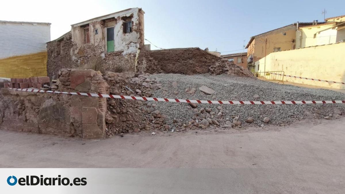 Denuncian la demolición en Huércanos del Arca de la Misericordia , un inmueble del siglo XVII incluido en la Lista Roja del patrimonio