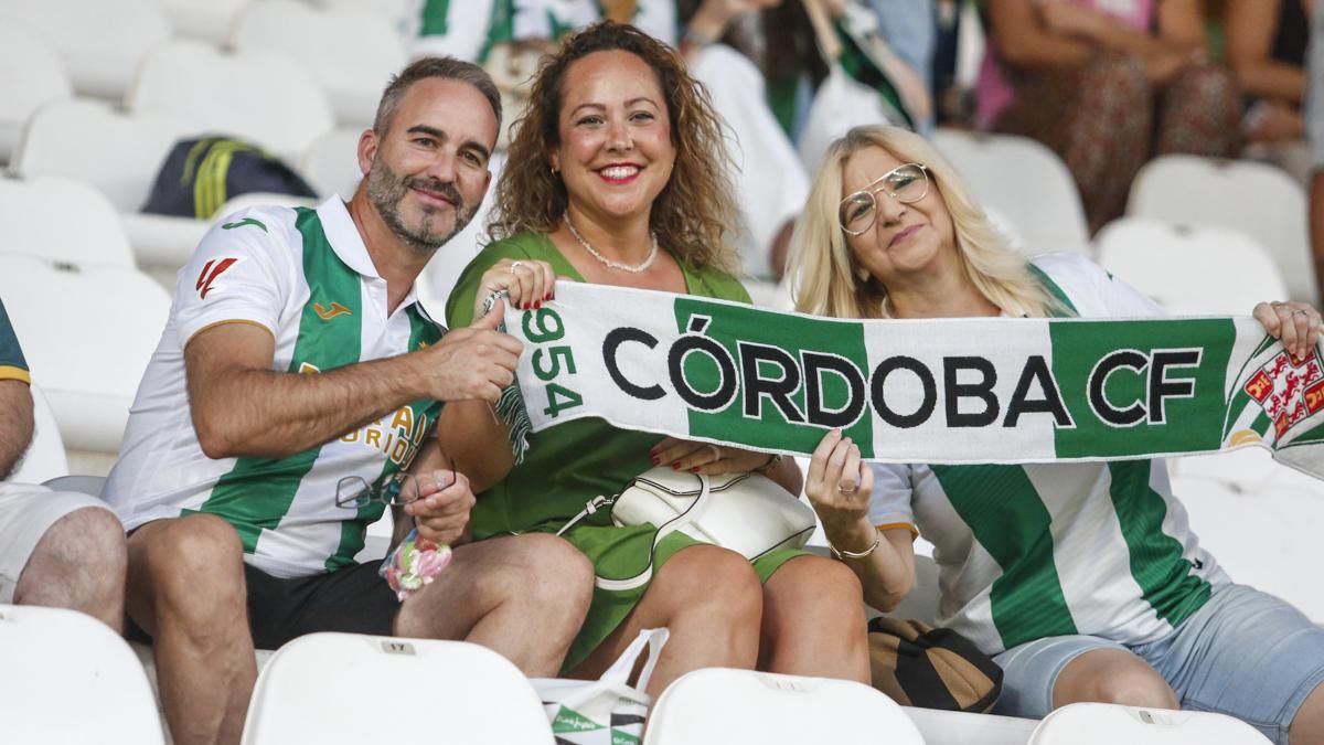 Grada Blanquiverde del Córdoba CF - UD Almería