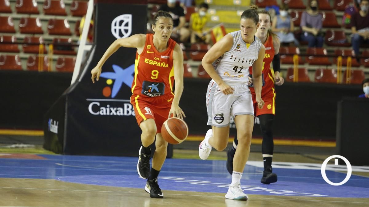 Las imágenes del España - Bélgica